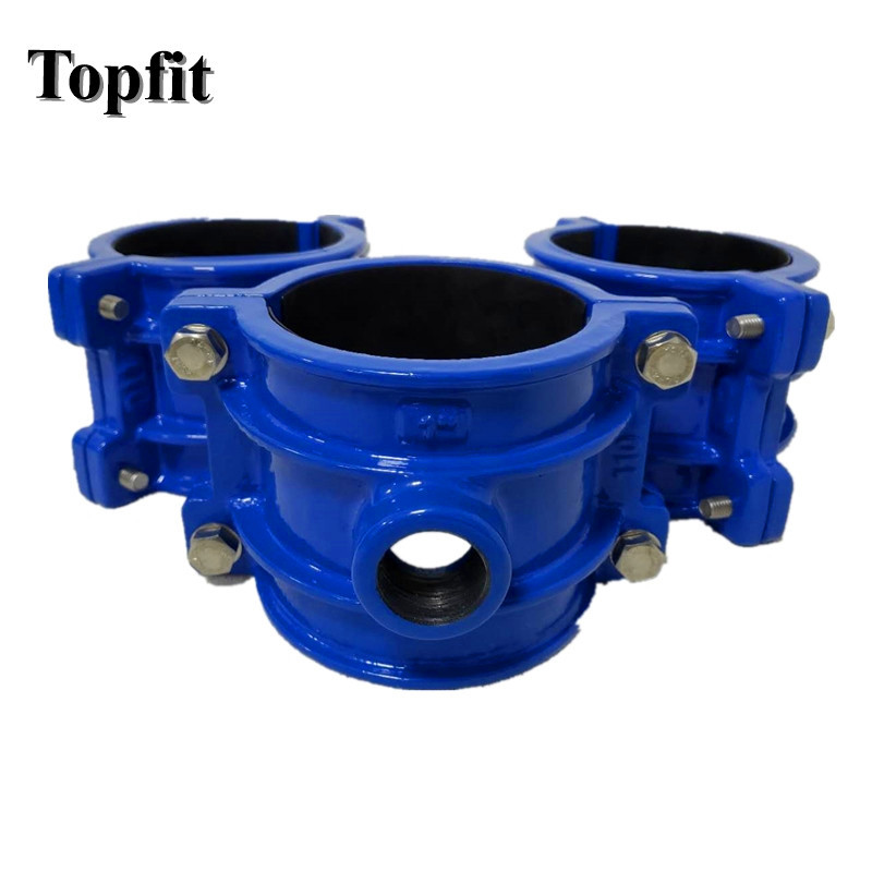 ductile iron collar for PVC/PE pipes